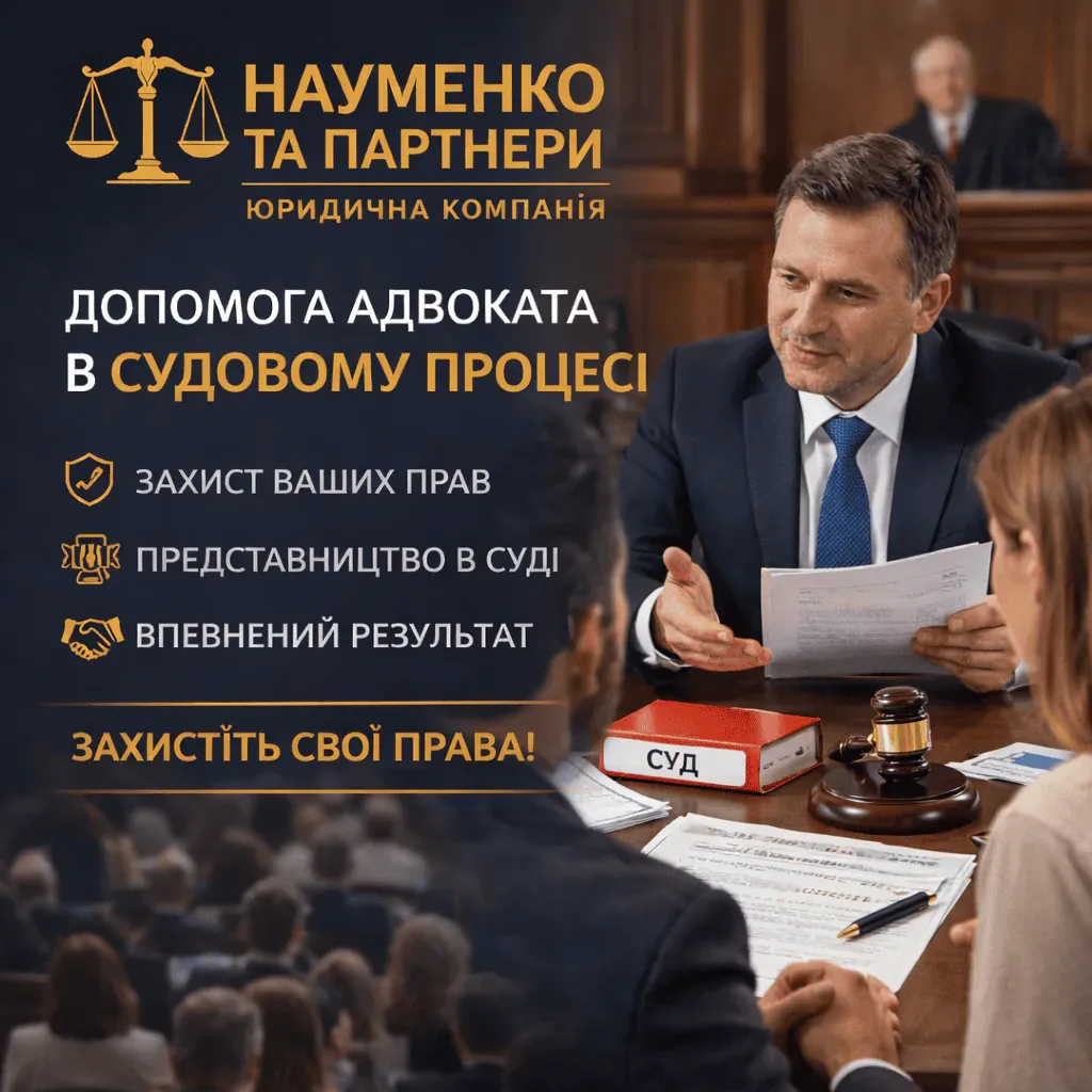 ПОСЛУГИ СУДОВОГО АДВОКАТА